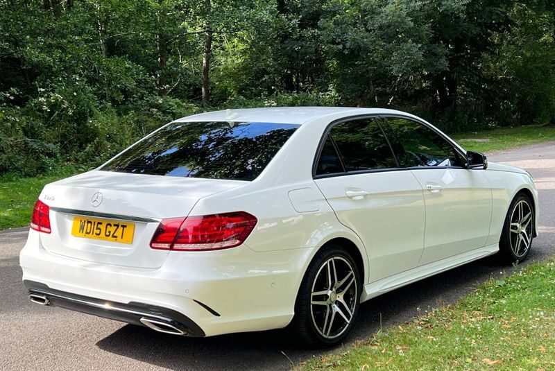 Mercedes-Benz E Class 2015 (15 reg) 2.1 E220 BlueTEC AMG Night Edition G-Tronic+ Euro 6 (s/s) 4dr