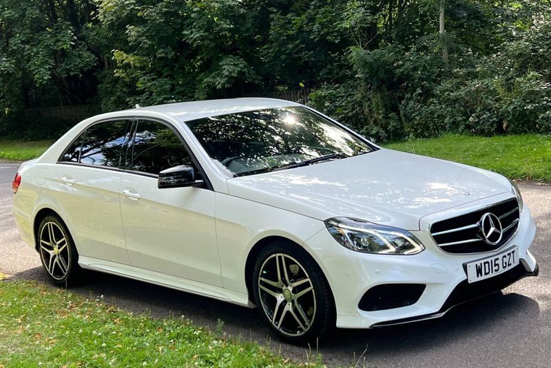 Mercedes-Benz E Class 2015 (15 reg) 2.1 E220 BlueTEC AMG Night Edition G-Tronic+ Euro 6 (s/s) 4dr