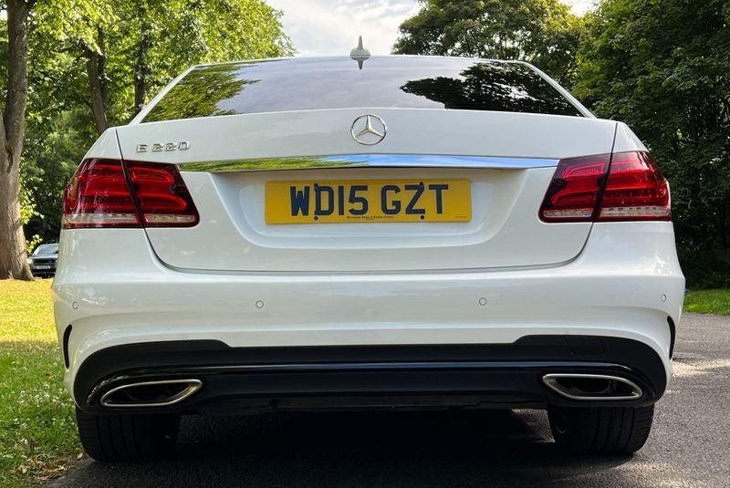 Mercedes-Benz E Class 2015 (15 reg) 2.1 E220 BlueTEC AMG Night Edition G-Tronic+ Euro 6 (s/s) 4dr