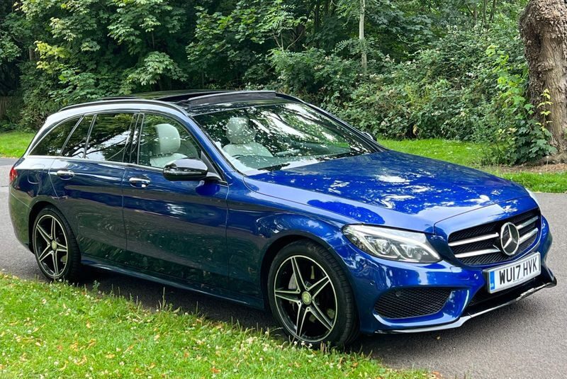 Mercedes-Benz C Class 2017 (17 reg) 2.1 C300dh AMG Line (Premium Plus) G-Tronic+ Euro 6 (s/s) 5dr