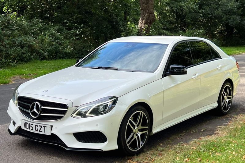 Mercedes-Benz E Class 2015 (15 reg) 2.1 E220 BlueTEC AMG Night Edition G-Tronic+ Euro 6 (s/s) 4dr