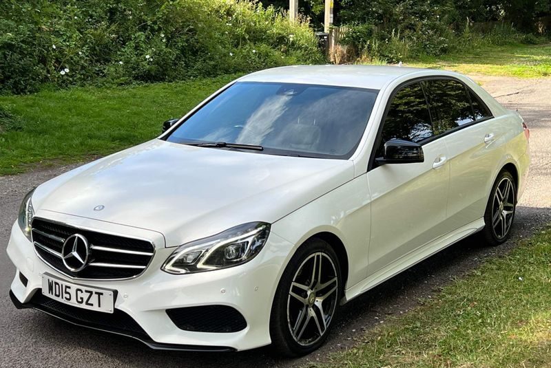 Mercedes-Benz E Class 2015 (15 reg) 2.1 E220 BlueTEC AMG Night Edition G-Tronic+ Euro 6 (s/s) 4dr